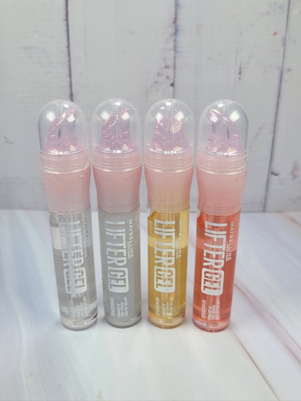 Maybelline Lifter Gel Lip Oil - In Gel Lip Gloss Bundle NEW!